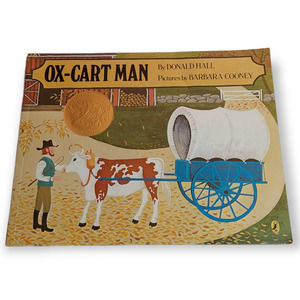 Ox-Cart Man Children's Picture Book The Caldecott Medal Donald Hall